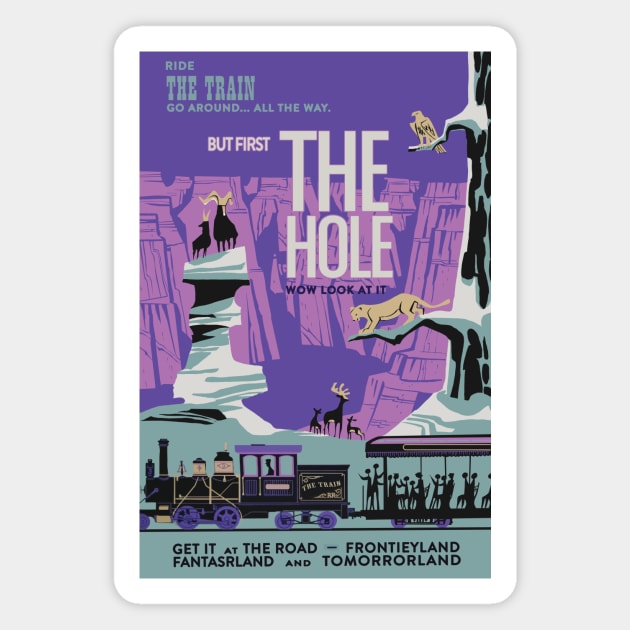 "THE HOLE" - Disnerland Parody Magnet by disnerland